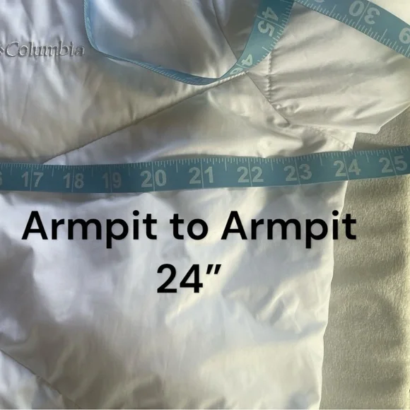 Columbia Women's Sportswear Co Quilted Jacket with Fur Trim Hood XL White - Picture 14 of 16